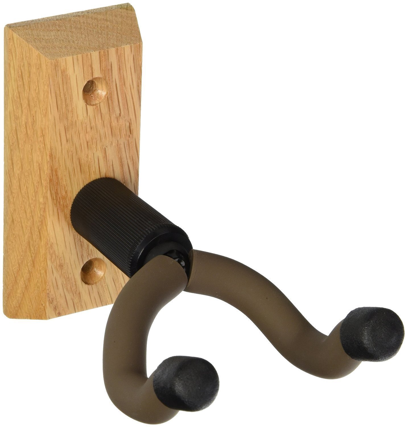 dingdangbell Wall Mountable Guitar Holder Ukulele/Mandolin/Violin Hanger Keeper Hook Rack with Wood Base for Home & Studio