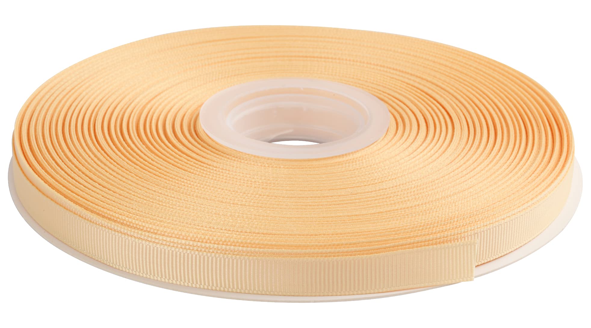 AVANAVA 9mm Wide Grosgrain Ribbon - 45 Meters, Ideal for Gift Wrapping, Hair Bows, Home Decor, Flower Arrangement (614-Chamois)