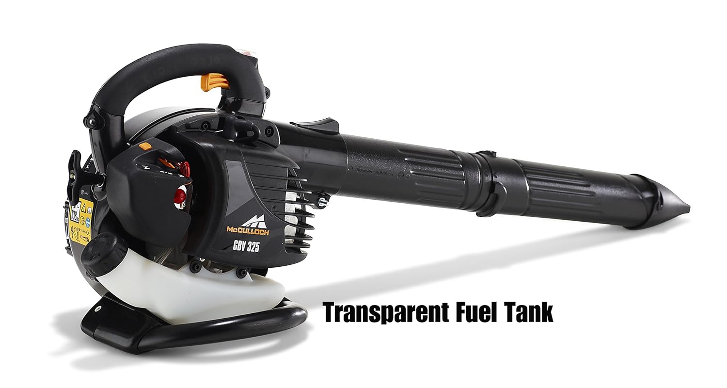 Mcculloch GB V325 Petrol Leaf Blower and Vacuum, 25 cc: Amazon.co.uk: DIY &  Tools
