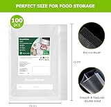 Bonsenkitchen 100 Bags 15 x 25 cm Vacuum Sealer Bags VB3204 view 3