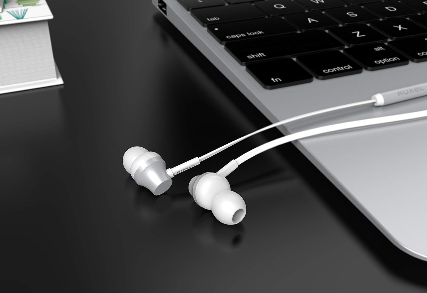 Roxel EF100 Ergonomic Fit In Ear Noise Isolating Earphone, Deep Bass and Rich Vocals with Built in Microphone - Image 4