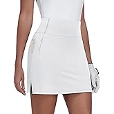JoyGirl 16" Women Golf Skirts with Shorts Zipper Pockets Tennis Skirt High Waisted Athletic Skorts Skirts