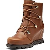 Sorel Women's Joan of Arctic Wedge III Lace Boot — Waterproof Suede Wedge Boots