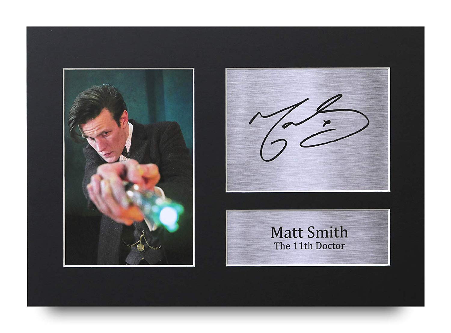 HWC Trading Matt Smith Signed A4 Printed Autograph Doctor Dr Who Photo Picture Print Display — image 1