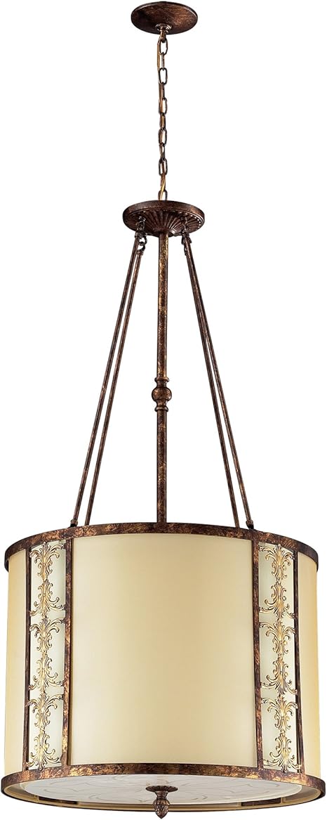 Elk Lighting 11343 8 Frederick Eight Light Pendant Spanish