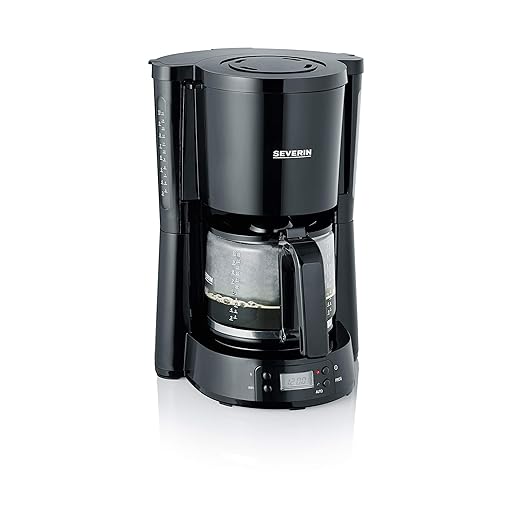 Severin KA 4818 Cafetera Type con Temporizador, 1000 W ...