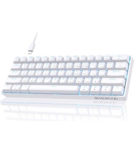Amazon.com: DIERYA DK98SE Gaming Keyboard,98 Keys Mechanica