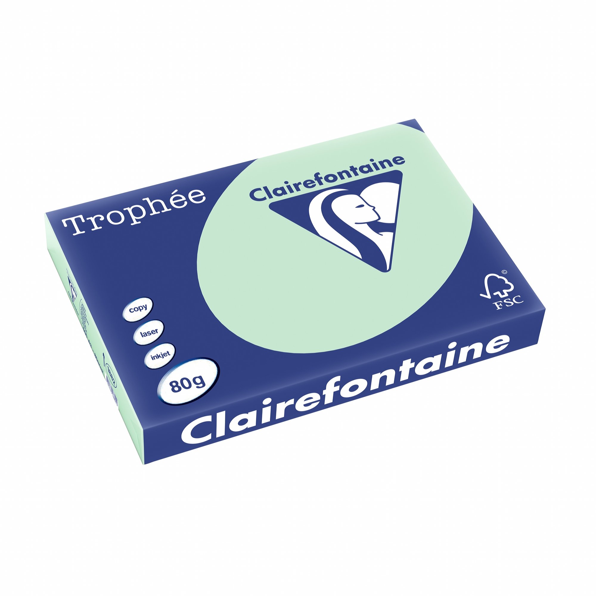 Clairefontaine Trophee 1882C Paper DIN A3 80 g/m² 500 Sheets Pastel Green
