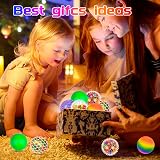 Vibbang 6 Pack Rainbow Sensory Stress Balls Color Changing Fidget Toy Kids view 7