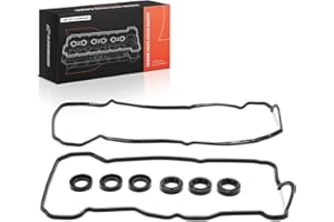 A-Premium Engine Valve Cover Gasket Set Compatible with Toyota Camry 1994-2003, Avalon 1995-1999, Sienna 1998-2000, Solara 19