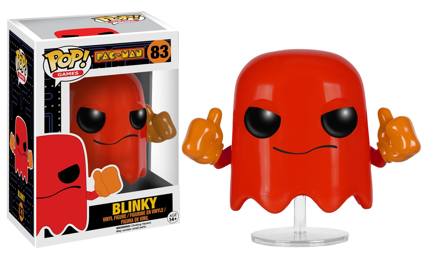 Funko POP Games: Pac-Man - Blinky 
