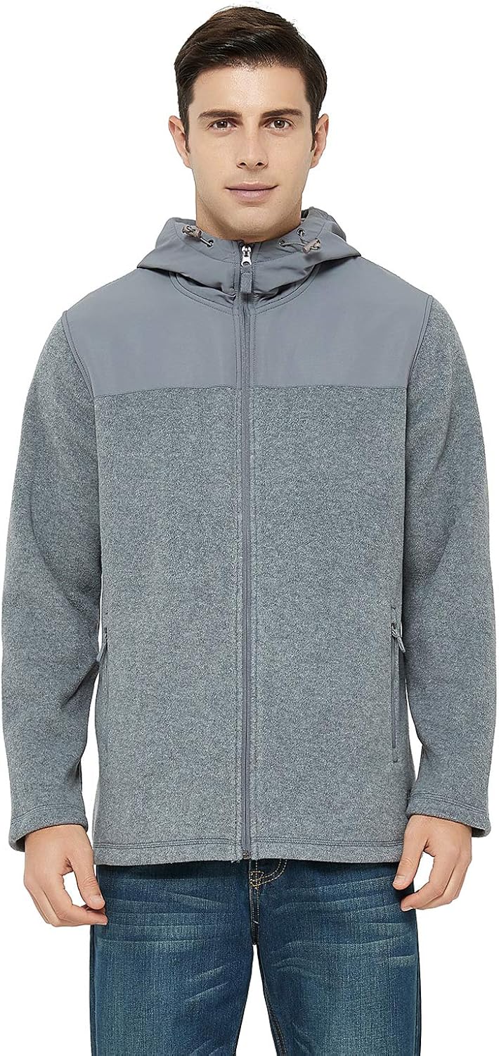 Hooded Polar Fleece Jackets 