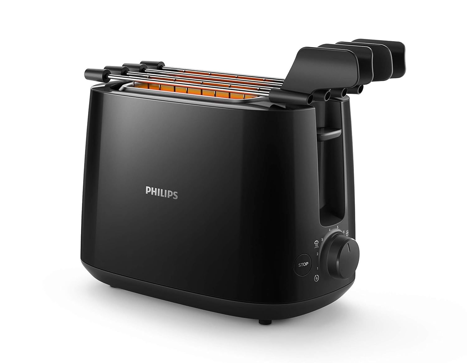Buy Philips Daily Collection HD2583/90 600-Watt 2 in 1 Toaster and Grill  (Black) Online at Low Prices in India - Amazon.in