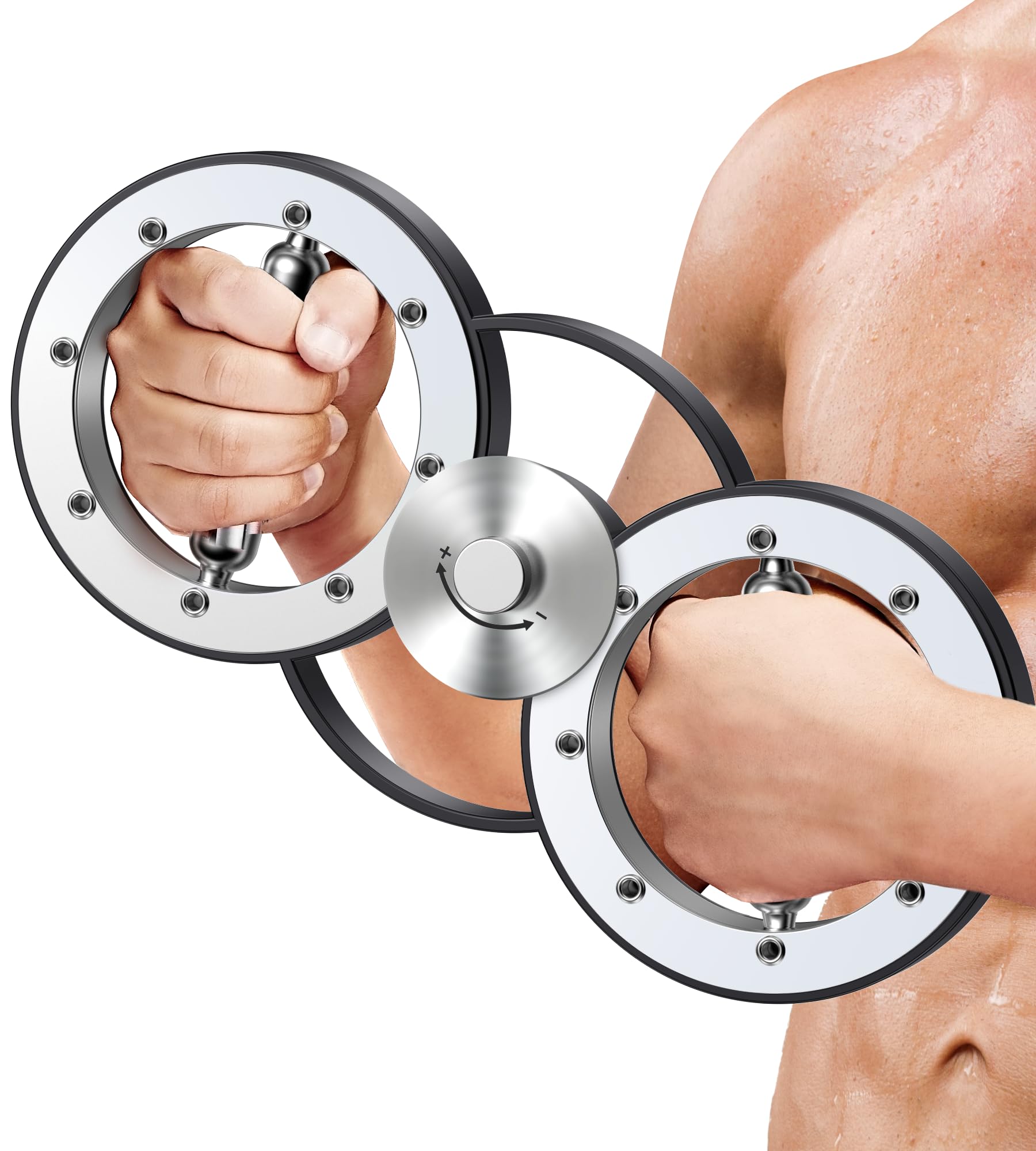Photo 1 of Stepwaver Rotator Machine, Arm Workout Equipment for Men and Women, 12 Pounds forearm strengthener, Arm and Shoulder Strength Training for Home and Gym Workouts