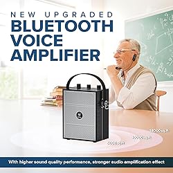 SANMIC Bluetooth 5.3 Voice Amplifier with Wireless