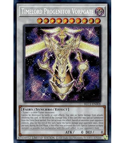 Amazon.com: YU-GI-OH! - Sephylon, The Ultimate Time Lord (LC5D-EN229) -  Legendary Collection 5D's Mega Pack - 1st Edition