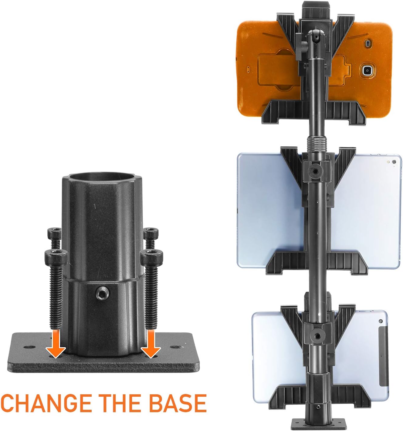 iBolt TabDock Point of Purchase Clamp Mount, with 3 Tablet Holders Perfect for Multiple delivery Applications (DoorDash - Image 4