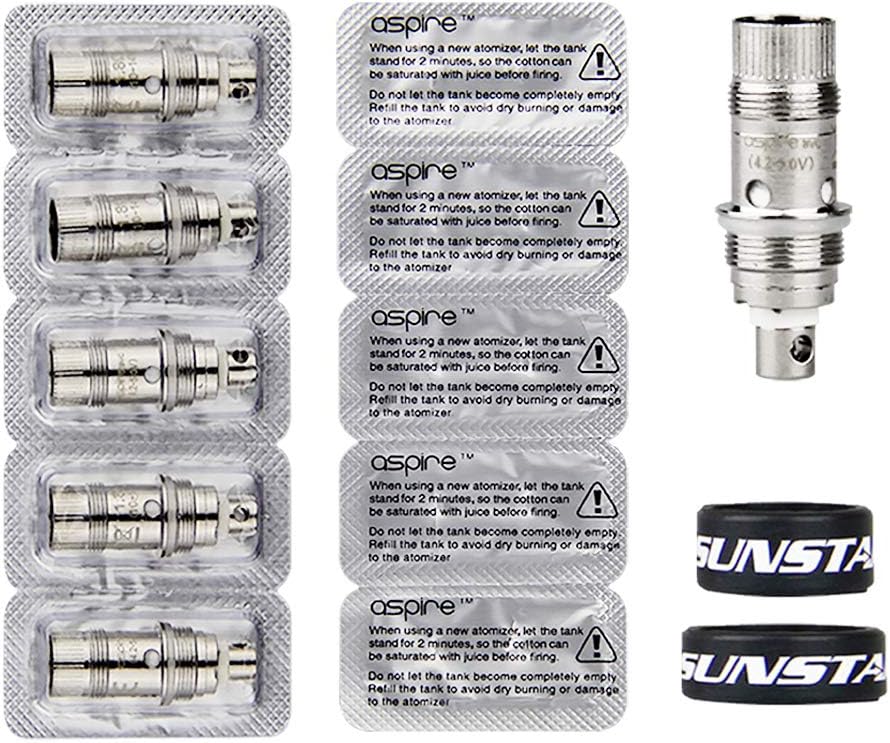 Aspire Nautilus Coils 1.8 ohm BVC Replacement Atomizer for Aspire K3 Nautilus GT Mini 2 2S Tank Premium Zelos 2.0 Nautilus GT AIO K3 Starter Kit, Pack of 5 - Image 3