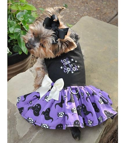 doggie design dresses Doggie Design All Aflutter Dog Dress, Pink/Black, X-Small
