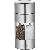K&uuml;chenprofi Trattoria Salt and Pepper Combo Mill, Silver/Clear