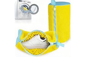Shoe Washing Machine Bag -shoe bag for washing machine - Sneakers Laundry Shoe Bag for washer and dryer - Durable Mesh Design