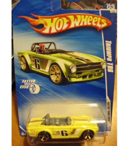 Amazon.com: Hot wheels Mission Madness Triumph TR6 RARE special