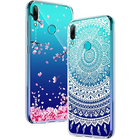 Yoowei 2 Pack Compatibile Con Cover Per Huawei P Smart 2019
