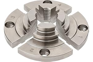 BMTURNING BMT-J6025 Spigot Step Jaws for Woodturning Lathe Chucks, Two different diameters cover a wide expansion range, Compatible with Super NOVA 2, G3.