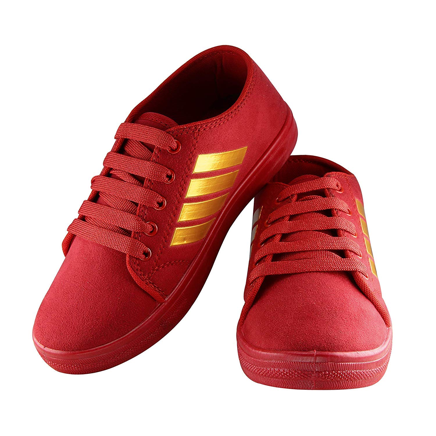 red suede sneakers womens