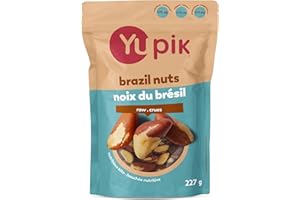 Yupik Raw Brazil Nuts, 227 g, Gluten-Free, Kosher, Shelled, Unsalted, Unroasted, Raw Nuts, Nutritious Healthy Snacks, Rich in