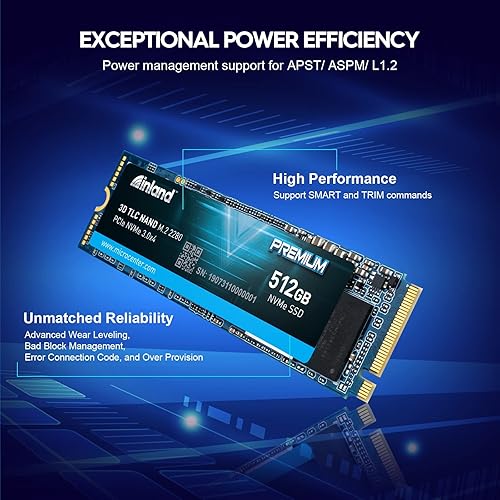 Inland Professional Inland Premium 512gb Nvme Ssd 1tb Inland