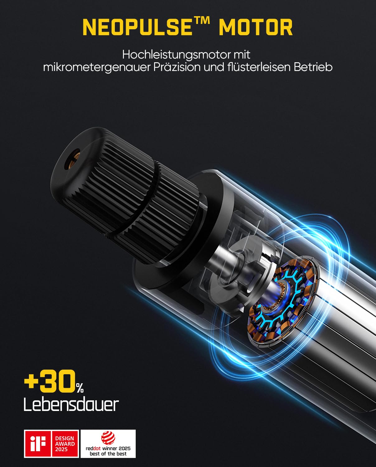 Fanttik F2 Master Mini Akku-Multifunktionswerkzeug, NeoPulse Motor 2