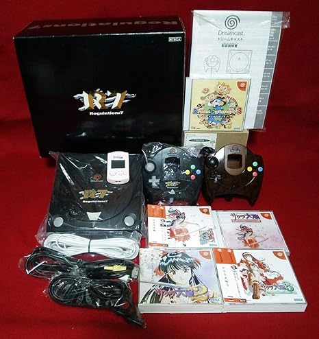 Amazon 動作確認済 セガ 限定版ドリームキャスト 本体 Hkt 3000 Regulation 7 R7 Dreamcast専用ソフト サクラ大戦１ ２ ３ おまけ おもちゃ ホビー