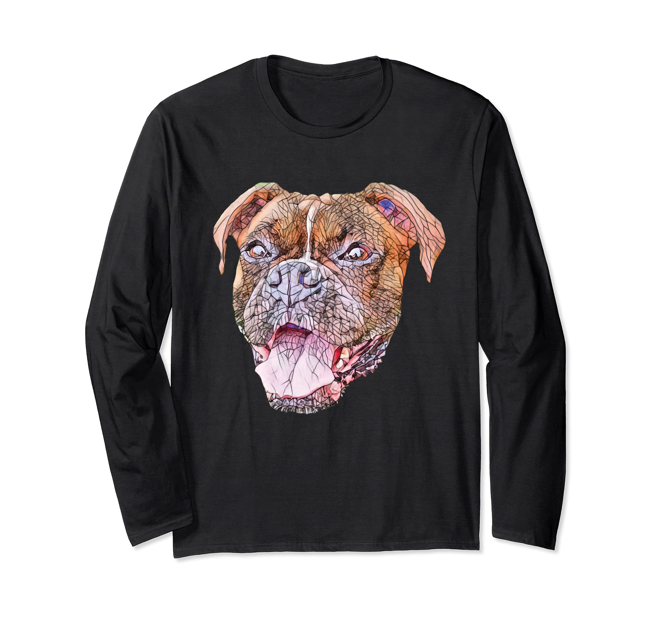 Boxer Dog Long Sleeve T-Shirt