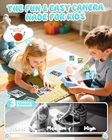 CAMCLID Kids Camera Instant Print 1080P 32GB Green view 5