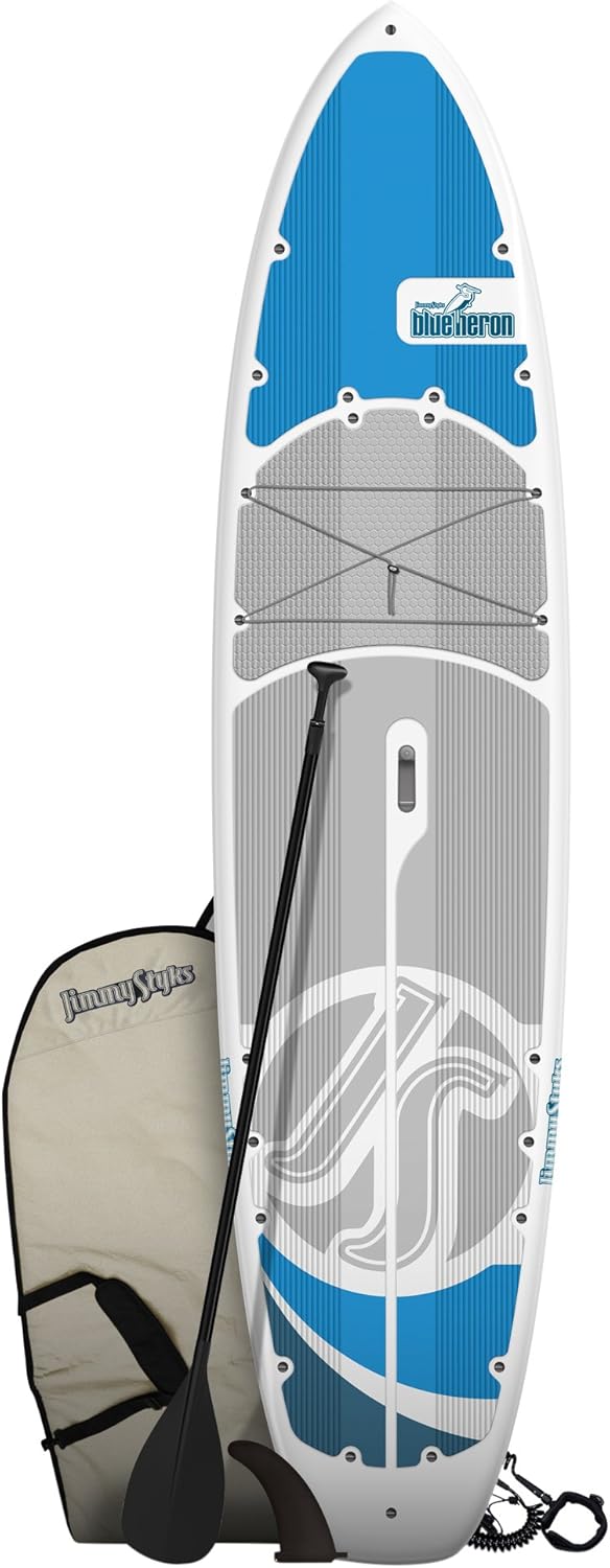 Jimmy Styks Blue Heron Stand Up Paddle Board, Blue/Gray, Large Amazon
