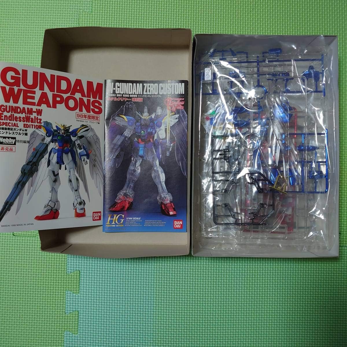 Amazon 限定小冊子付ウイングガンダムゼロカスタム メタルクリヤー版 新機動戦記ガンダムw Endless Waltz 未組立ガンプラ 旧キット プラモデル 通販 Amazon 限定小冊子付ウイングガンダムゼロカスタム メタルクリヤー版 新機動戦記ガンダムw Endless Waltz 未組立ガンプラ 旧キット プラモデル 通販
