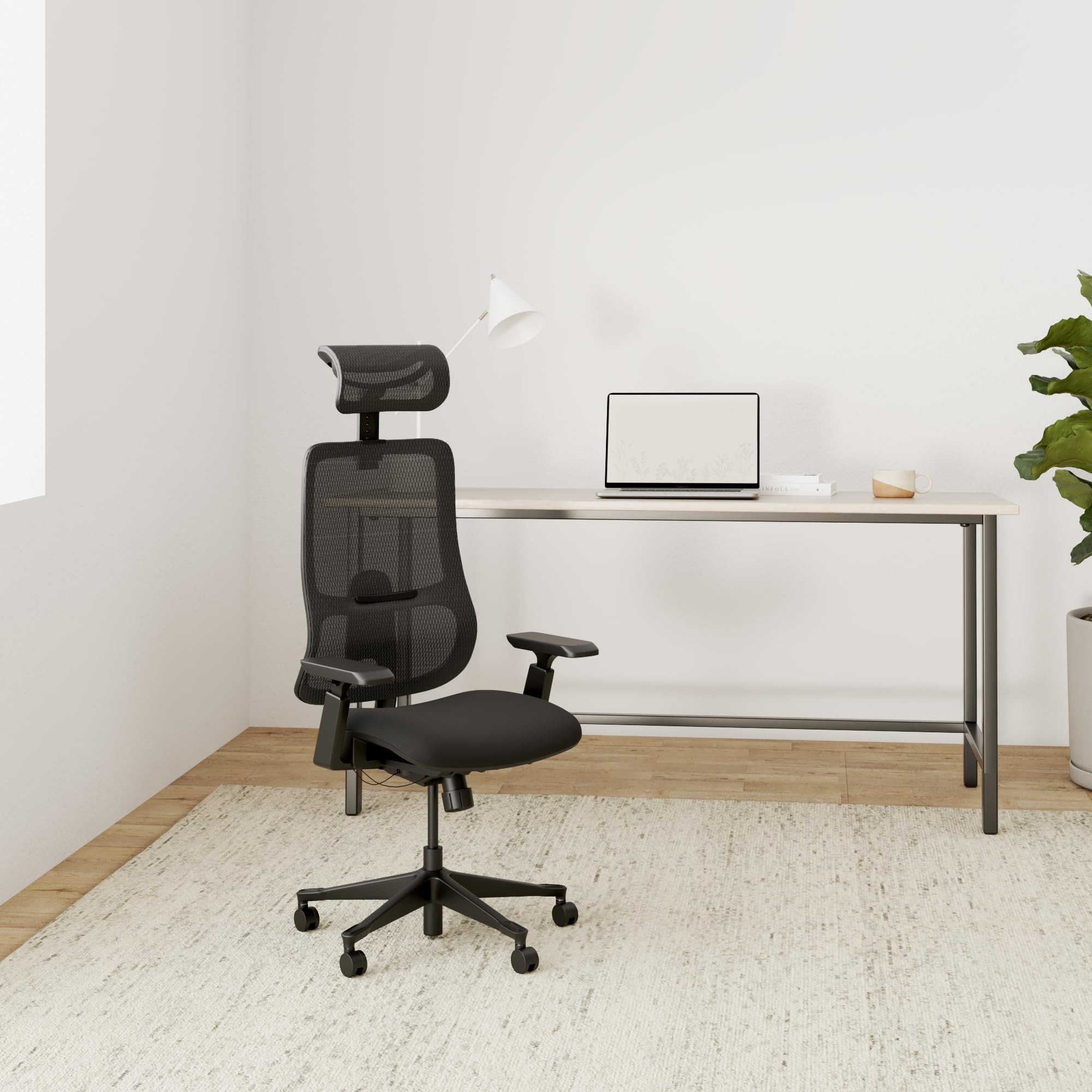 VALKENSTOL M5 Bürostuhl Ergonomisch Testsieger, Einstellbarer für maximale Bewegungsfreiheit, Rückenfreundliche Bürostühle, Lendenwirbelstütze Schreibtischstuhl für Büro und Home Office Chair 2