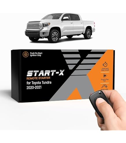 Amazon.com: Start-X Car Remote Starter Kit for Toyota Tundra (2018