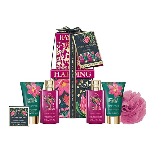 Baylis & Harding Boudoire Tropical Paradise Luxury Pamper Present Gift Set (Pack of 1) - Vegan Friendly