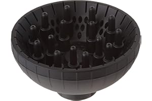 BaBylissPRO Slide-On Diffuser Attachment for Hair Dryer - for Volare or Portofino Hair Dryer ONLY, BABDF1, Black