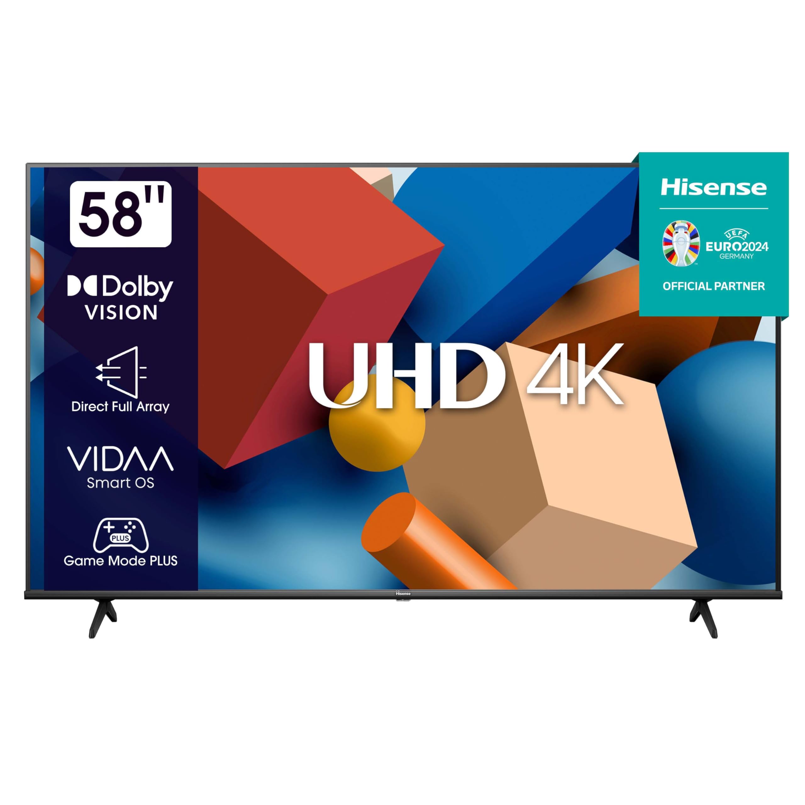 Hisense 58A6K TV 147,3 cm (58") 4K Ultra HD Smart TV Wifi Noir
