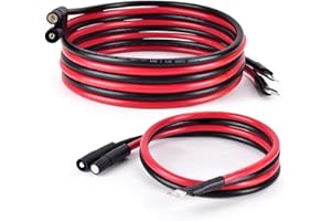 hodflop HYD01684 HYD01690 Snowplow Power Ground Cable Compatible with BOSS Snow Plow, Truck and Plow Side Power/Ground Cable Kit Repair Wiring Harness