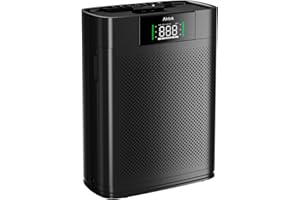 Purificateurs d'air pour grande pièce jusqu'à 300 m², avec moniteur de qualité de l'air PM2.5, mode veille HEPA, aromathérapi