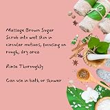 Face Facts Brown Sugar Body Scrub 400g Exfoliates Softens Skin view 5