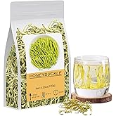 120g 100% Pure Natural Dried Honeysuckle Buds Organic,Jin Yin Hua Honeysuckle Tea -Premium Flower Herbal Tea (1 Bag)