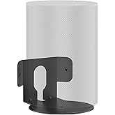 Chunxiao Metal Speaker Mount for Sonos Era 100 Corner Wall Mount Bracket Black - Lightweight Low Profile Wall Mount for Sonos Era 100 Speaker Corner Mount Easy to Install
