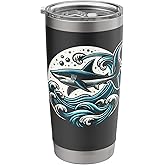Shortfin Mako Shark Lover Sea Animal Marine Biology Stainless Steel Insulated Tumbler