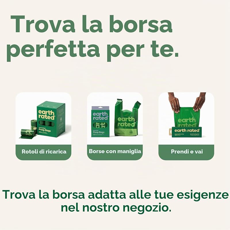 Sacchetti igienici per cani, a prova di perdite e extra resistenti, rotoli di ricarica, profumati alla lavanda, 600 pezzi