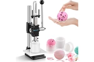 Bonoutil Bath Bomb Press Machine-Heavy Duty Bath Bomb Machine with Mold Kit Adjustable Height DIY Soap Press